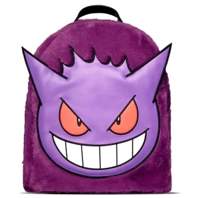 Image of Difuzed Unisex&#039;s Pokemon Mini Gengar Backpack, Black, One Size