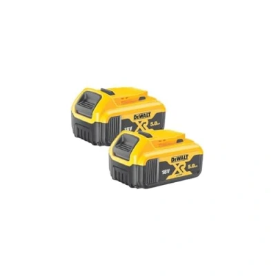 Image of DEWALT Battery Starter Kit DCB184P2 XJ 18 Volt / 2 Pieces 5Ah Batteries