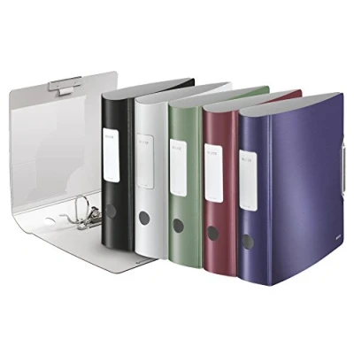 Image of Leitz A4 75 mm 180 Degree Active Style Lever Arch File Assorted Colours