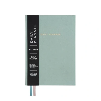 Image of Sage Fabric Daily Planner, A5