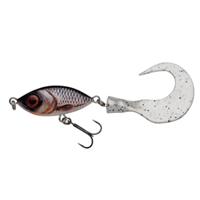 Image of Abu Garcia Svartzonker McMio Pike &amp; Musky Fishing Lure Floating Jerkbait for Freshwater Predators Ideal Pike, Musky, Zander Perch Realistic 3D Design, Real Roach 14 cm