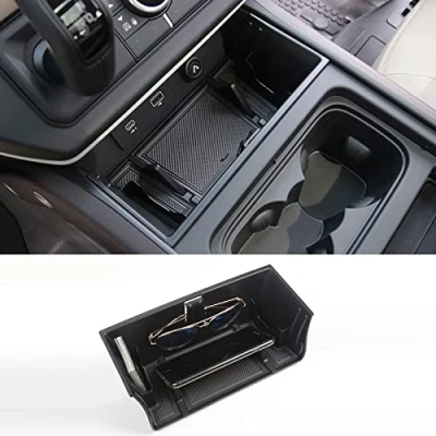 Image of SHIFENG For LR Defender 90 110 130 2020 2021 2022 2023 2024 Car Interior Center Console Storage Box Phone Glasses Tray Organizer Accessories Upgrade Style