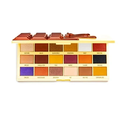Image of I Heart Revolution, Chocolate, Eyeshadow Palette, Creme Brulee, 18 Shades, 18g
