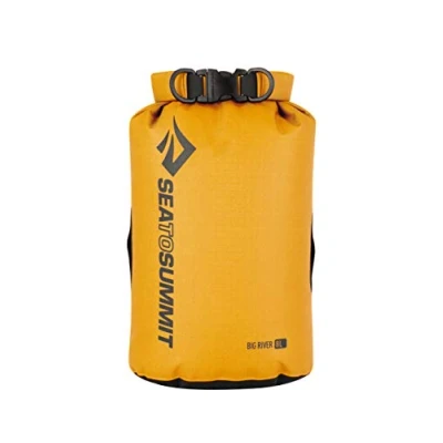 Image of Sea to Summit, Big River Drybag, Waterproof Storage Bag/Pack Sack, 364, 8 Liter, yellow