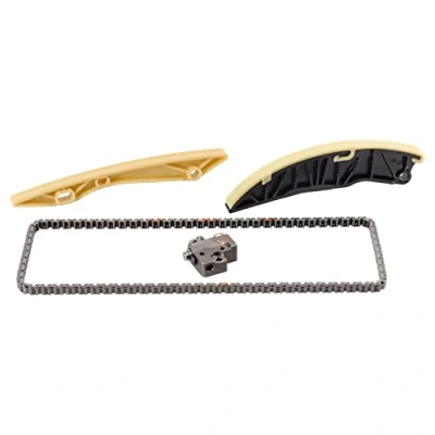 Image of 243212B100, 243212B100S1 Timing chain Kit BLUE PRINT ADBP730067 Silent Chain, Closed KIA: RIO 3