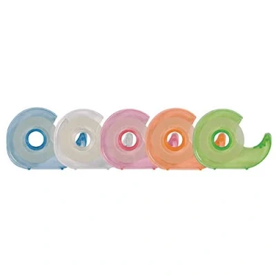Image of Q Connect Adhesive Tape 19mm x 33m with Dispenser (Pack of 10) KF27009+ Finchley Pen Free
