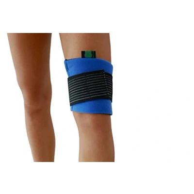 Image of Knee Pain Relief Hot &amp; Cold Gel Ice Heat Compression Pack with Wrap and Pouch Included.