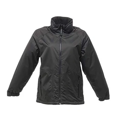 Image of Regatta Professional Women&#039;s Waterproof Hudson Fleece Lined Jacket Black, Size: 8