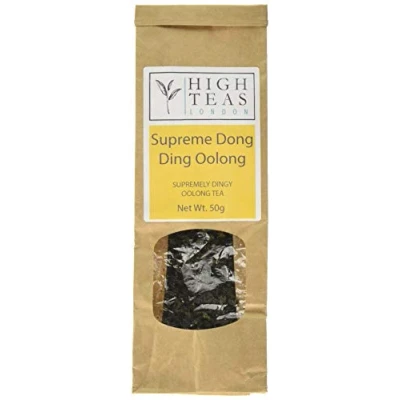 Image of High Teas London Supreme Dong Ding Oolong Loose Leaf Tea, 50 g