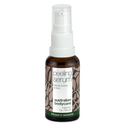 Image of Natural AHA Exfoliating Serum Fruit Acid Scrub and Niacinamide Reduces Redness Irritation, 100% Vegan Suitable for Blemished &amp; Sensitive Skin, 30 ml