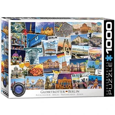 Image of EuroGraphics 6000 5704 globetrotter Jigsaw Puzzle, Various, Standard Size