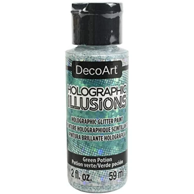 Image of Deco Art Holographic Illusion POTI, Green Potion, One Size