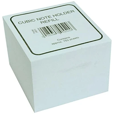 Image of Q Connect Memo Box Refill 750 Sheets KF01119 , White