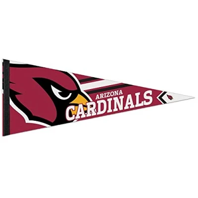 Image of Wincraft Arizona Cardinals Big Logo Premium NFL Pennant
