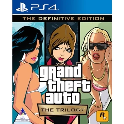 Image of Rockstar 108383 Grand Theft Auto The Trilogy Definitive Edition, Black