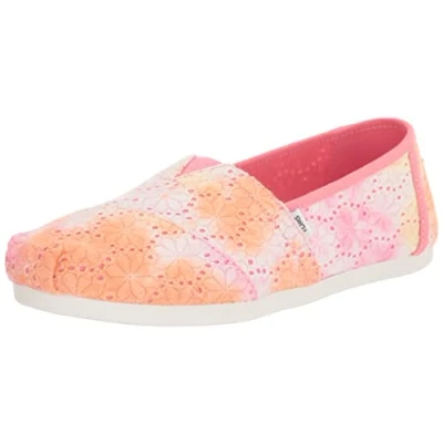 Image of TOMS Women&#039;s Alpargata Cloudbound Loafer Flat , Sienna Orange Tie Dye,5 UK