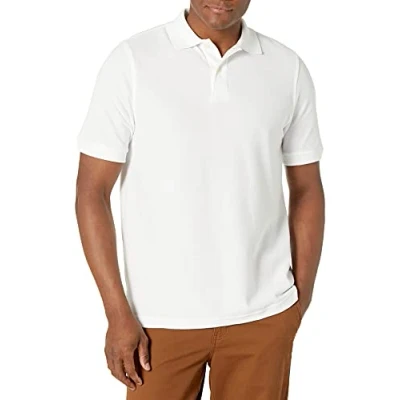 Image of Lee Modern Fit Short Sleeve Polo Shirt, White, 48 50