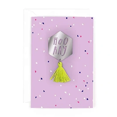 Image of Hotchpotch Mirror Card with Hooray Badge