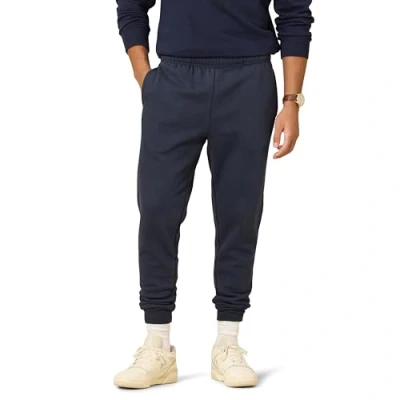 Image of Amazon Essentials Men&#039;s Fleece Joggers, Navy, XXL