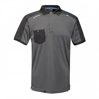 Image of Regatta TRS1673L038 Offensive Wicking Polo, Size 3X Large, Seal Grey