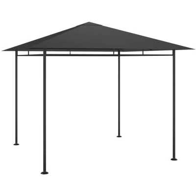 Image of vidaXL Gazebo 3x3x2.7 m Anthracite 180 g/m²