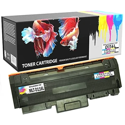 Image of Prestige Cartridge MLT D116L Compatible Toner for Samsung Xpress M2625 M2626 M2675 M2675FN M2676 M2825DW M2825ND M2835DW M2875FD 1 Black