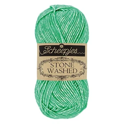 Image of Scheepjes Stone Washed 826 Fosterite Yarn 10x50g