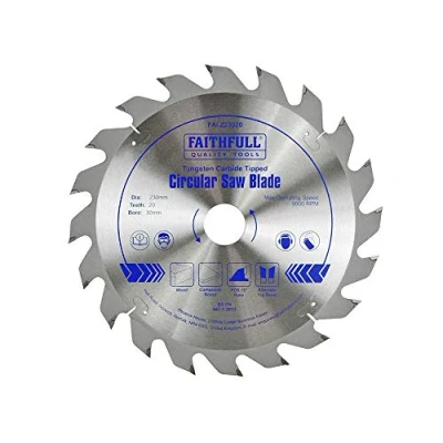 Image of Faithfull FAIZ23520 TCT Circular Saw Blade 235 mm x 35 Bore 20 Teeth