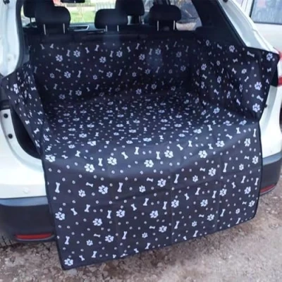 Image of Pet Boot Liner Protector,for KIA EV6 / GT/GT Line. Dog Car Mat with Side and Bumper Protector Waterproof Nonslip,C