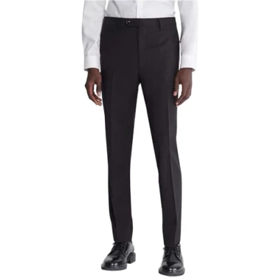 Image of Calvin Klein Men&#039;s Skinny Fit Stretch Dress Pant, Black, 32W x 32L