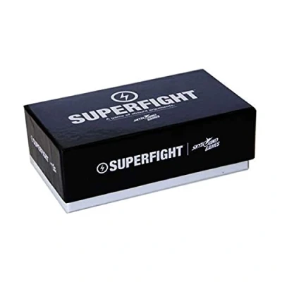 Image of Board Game Card SuperFight Super War Basic Edition Anti Human Brain Damage for Birthday Party