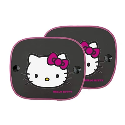 Image of Hello Kitty KIT3014 Small Sun Shades for Cars, Black