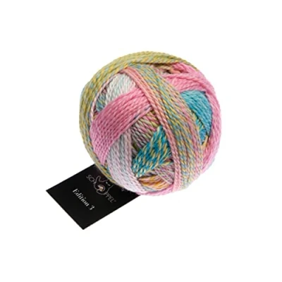 Image of Schoppel Zauberball Edition 3, Pure Merino Wool, 100% Extra Fine for Needle Size 3 3.5 mm, 50 g (2513 Guest Gift)