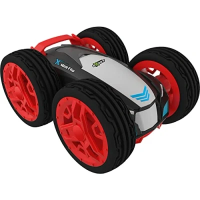 Image of SilverLit 20143 Exost 360 Mini Flip Remote Control Car, Multi Colour, Echelle 1/34