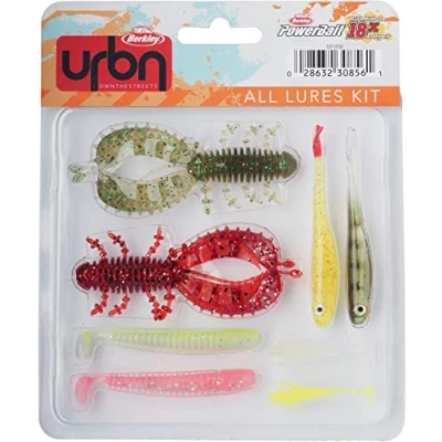 Image of Berkley URBN Kit All Lures Softbait (8pcs) Shad