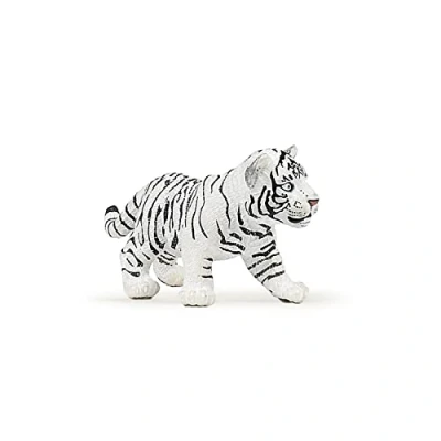 Image of Papo WILD ANIMAL KINGDOM Figurine, 50048 White Tiger cub, Multicolour