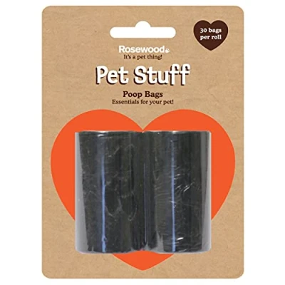 Image of Pet Stuff Poop Bag Refills, 30 Bags