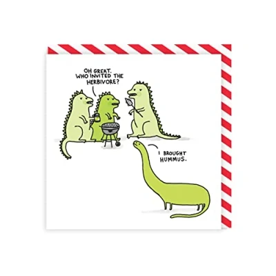 Image of Herbivore BBQ Greeting Card