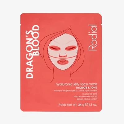 Image of RODIAL Dragon&#039;s Blood Hyaluronic Jelly Face Mask 34g (1 Pack)