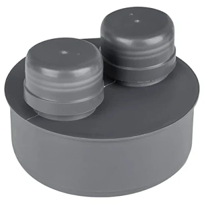 Image of Air Admittance Valve 110mm Soil Vent Waste Pipe Anti Syphon Internal External Grey