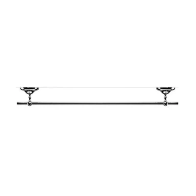 Image of Croydex Flexi Fix Grosvenor Chrome Easy to Fit Towel Rail , QM702741,67.4 x 7.7 8 cm