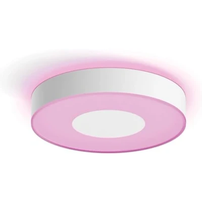 Image of Philips Hue New Infuse White and Colour Ambiance Smart Ceiling Light [Medium White] with Bluetooth. Works Alexa, Google Assistant Apple Homekit