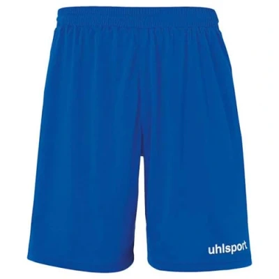 Image of uhlsport Performance Shorts Men&#039;s Sport Football Fitness Hiking Cycling Running Summer 100% Recycled Polyester Azure Blue/White Size L