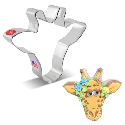 Image of Ann Clark Cookie Cutters Giraffe Face Cutter, 10.8 cm