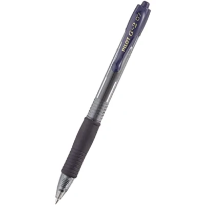 Image of Pilot G207 Retractable Gel Rollerball 0.7 mm Tip (Box of 12) Blue Black