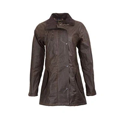 Image of WALKER AND HAWKES Ladies Wax Sofia Jacket Brown 10