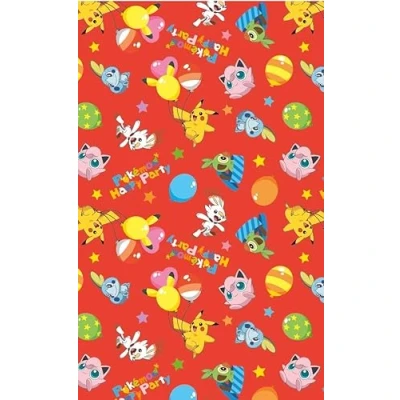Image of POKEMON WRAPPING PAPER ROLL WRAP 4M BIRTHDAY GIFT