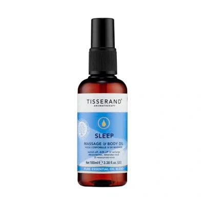 Image of Tisserand Aromatherapy Sleep Better, Massage and Body Oil Lavender, Jasmine, Sandalwood Essential Oils 100% Natural Pure 100ml
