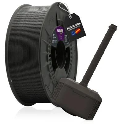 Image of Winkle Tough Iron Grey PLA Filament 1.75mm Printing 3D Printer Colour 1000 g Spool