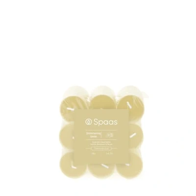 Image of Spaas Scented Clearlights flatpack x18 4.5h, Shimmering Smile, Beige